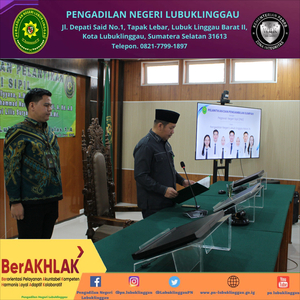 Pengambilan Sumpah/Janji Jabatan dan Pelantikan Pegawai Negeri Sipil 